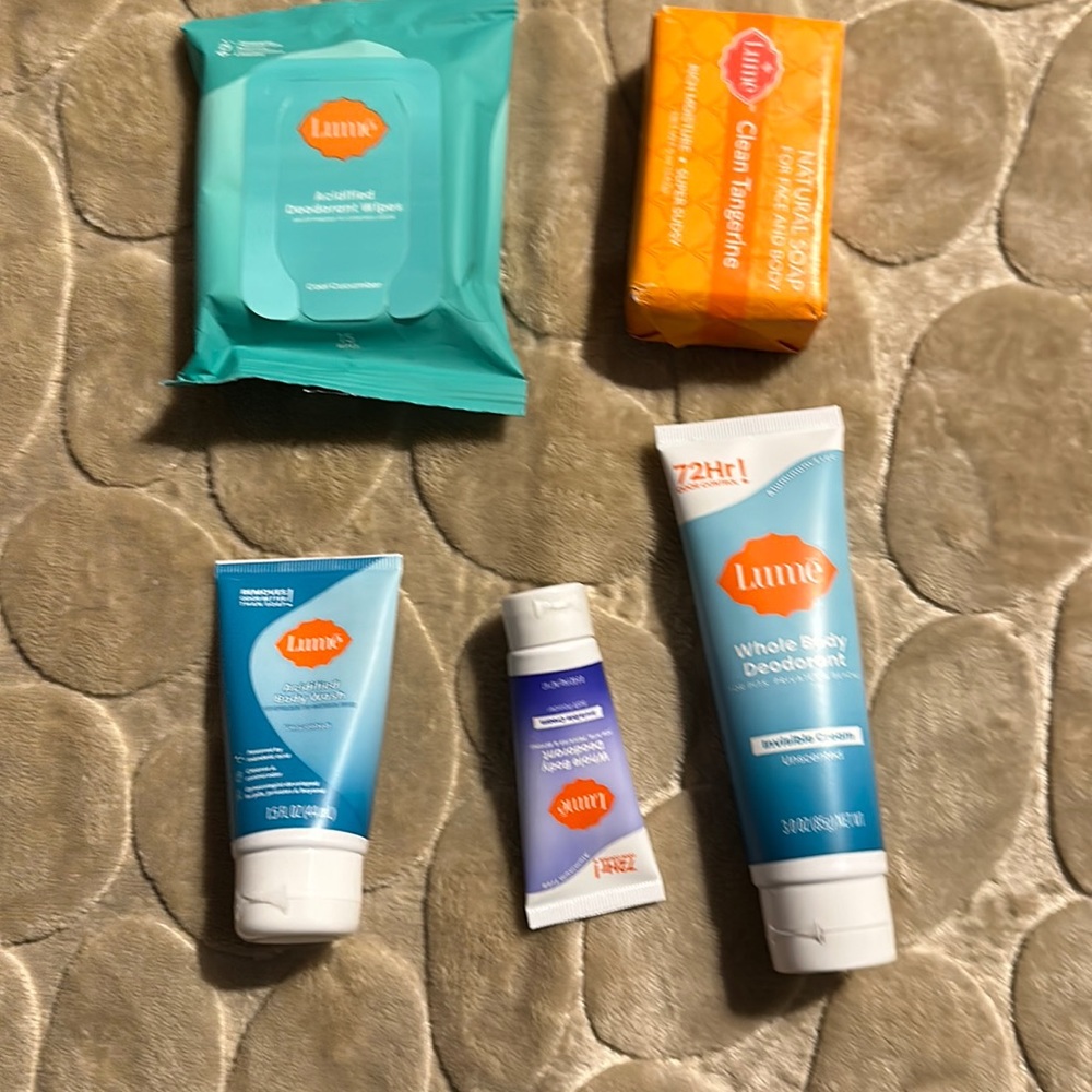Lumes deodorant, set a five